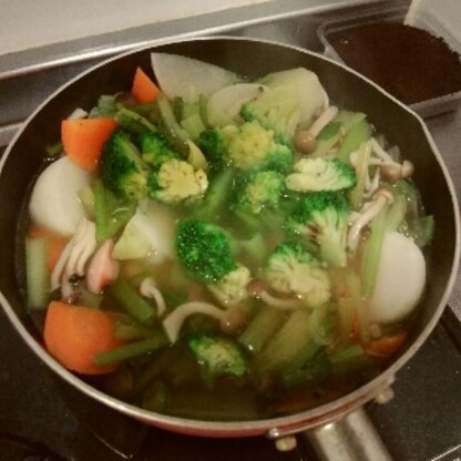 寒い冬にぴったりのレシピです！野菜不足解消になりそうです！